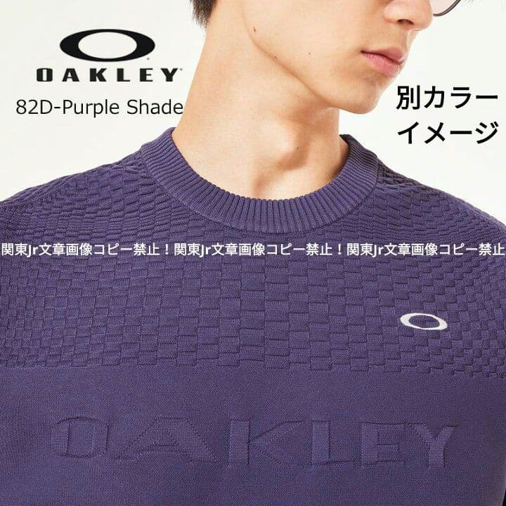 オークリー XXL フロント立体ロゴ 保温セーター ストレッチ ゴルフ