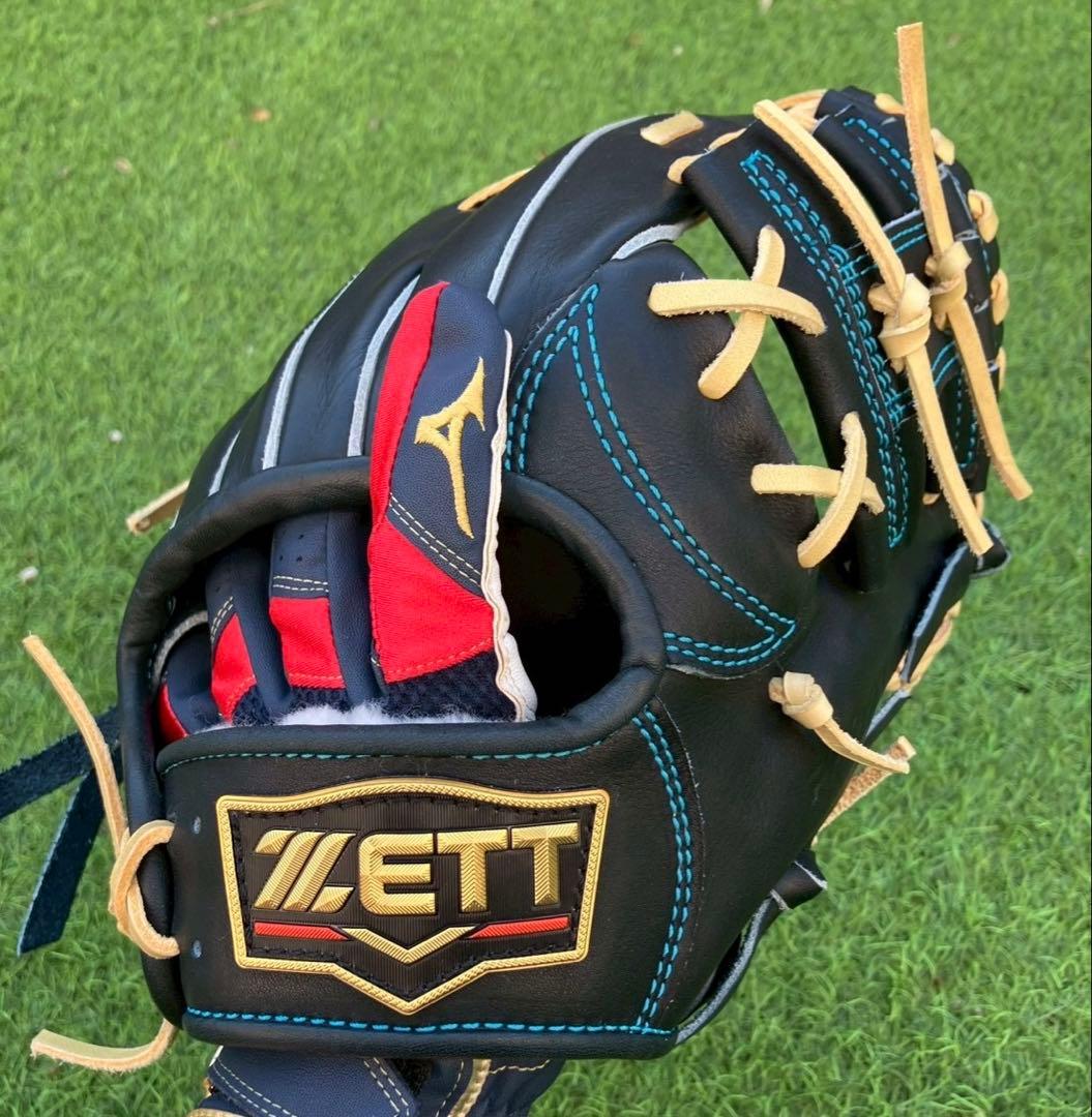 ZETT プロステイタス オーダー 硬式 内野手用 未使用 日本製 専用袋箱付