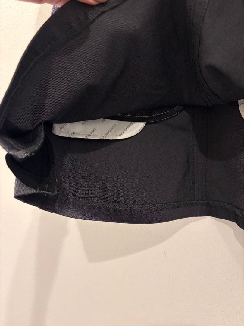 新品　new balance ゴルフ スカート　ダークグレー サイズ0