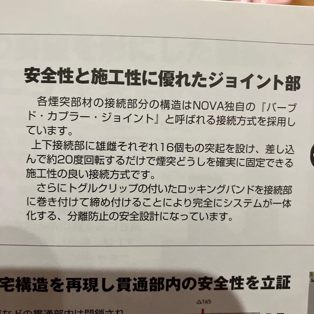 ストーブ　二重煙突500ジョイント突起16個.室内アダプタ-.ロッキングバンド
