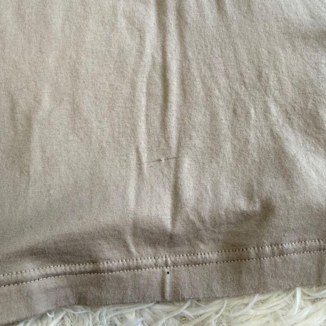 【マスターバニー】美品 モックネック ベージュ ビッグロゴ 6サイズ メンズ