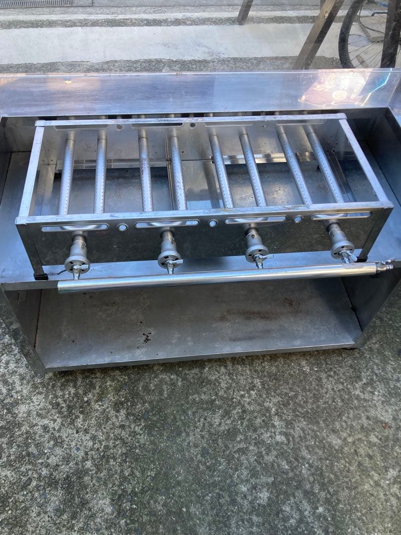 う*ぎ様 キャスター付き屋台&たこ焼き器　銅板