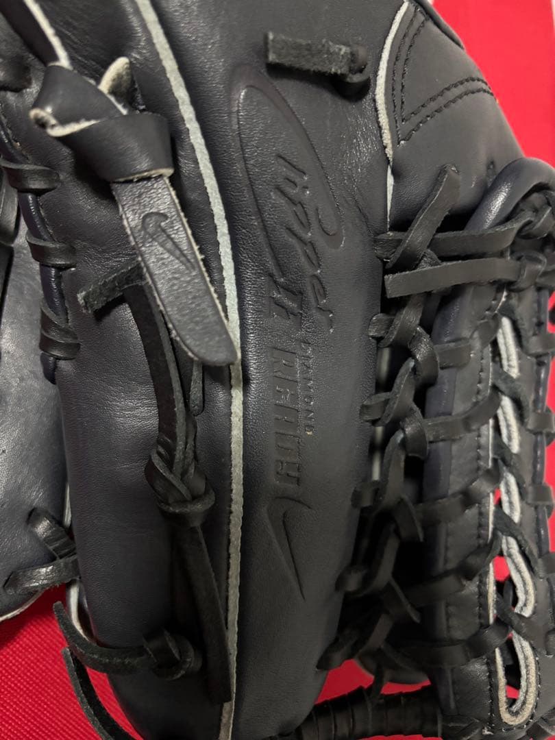 【美品 】NIKE ナイキ 軟式 野球 グローブ ダイアモンドレディー 大人用