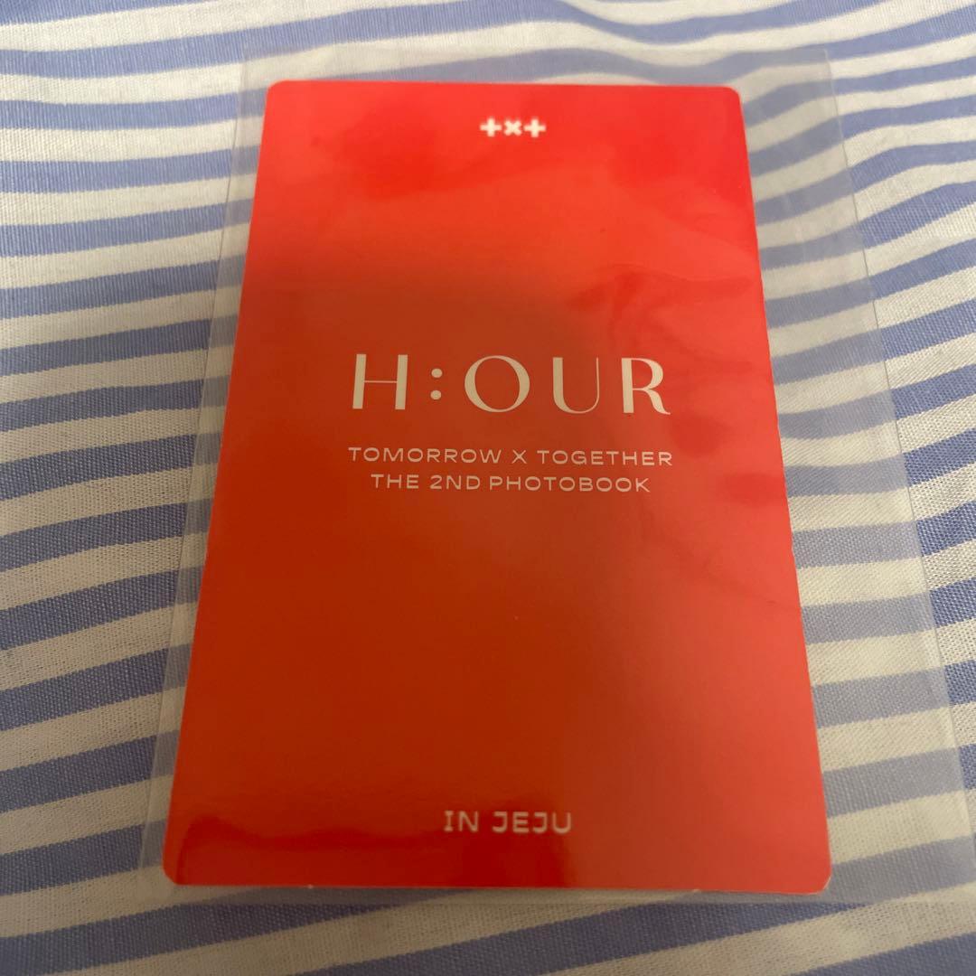 txt TXT トレカ　ウプズ　ペアトレカ　フォトブック　hour 写真集