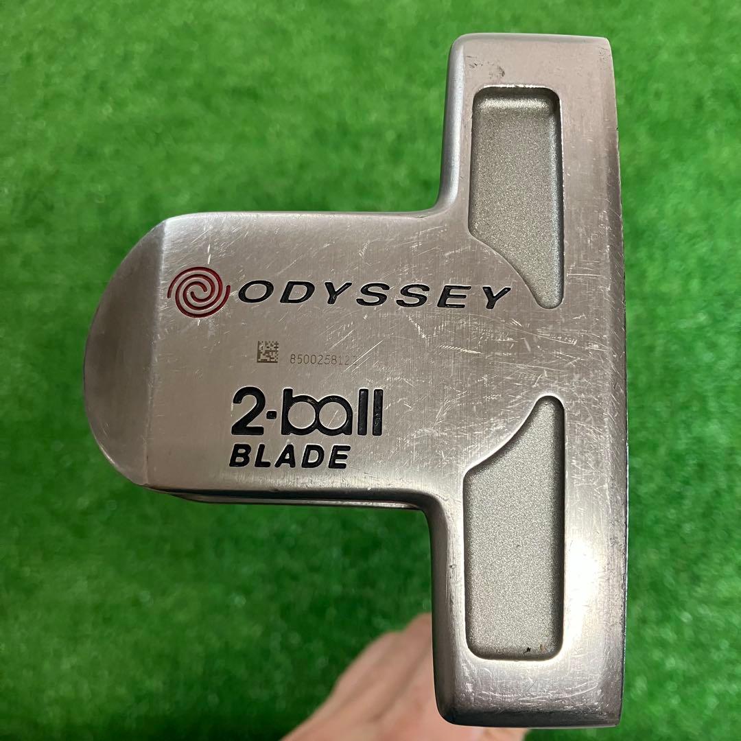 ODYSSEY　WHITE　HOT　2-BALL　BLADE　右打ち　比較的綺麗