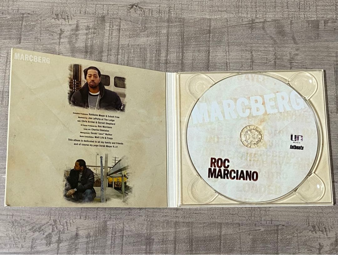 OG盤CD Roc Marciano Marcberg HIPHOP G-RAP