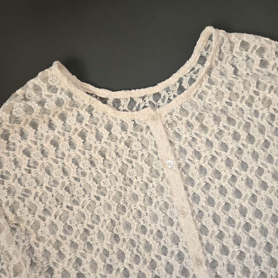 d*3様 25SS SHENERY《レイヤードを楽しむ》カットレースレイヤードブ