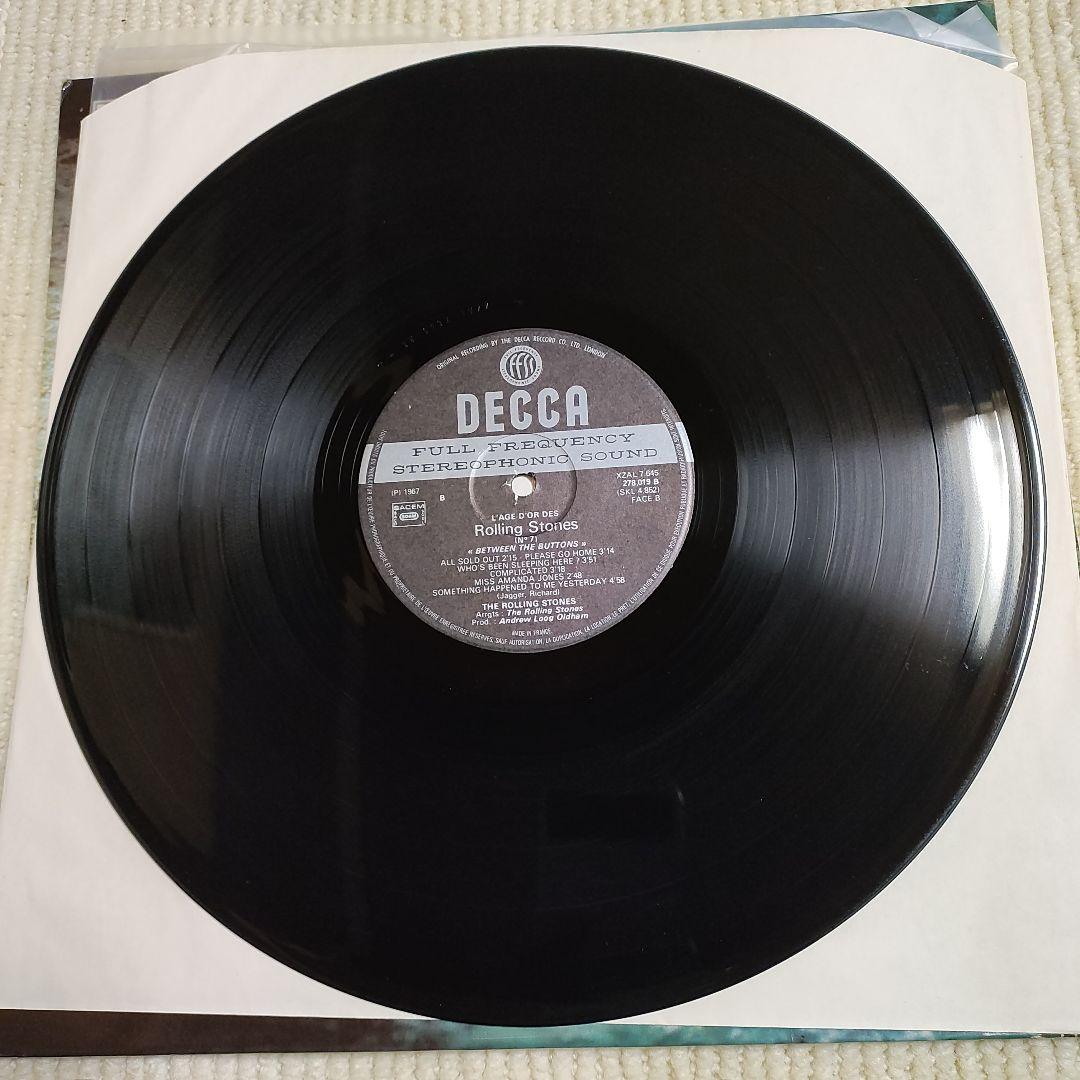 【入手困難 !! 仏盤ＬＰ】ローリング・ストーンズ／ビトウィーン・ザ・バトンズ