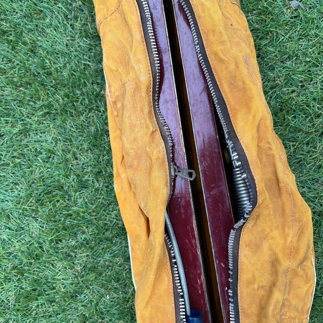 アンティーク木製スキー