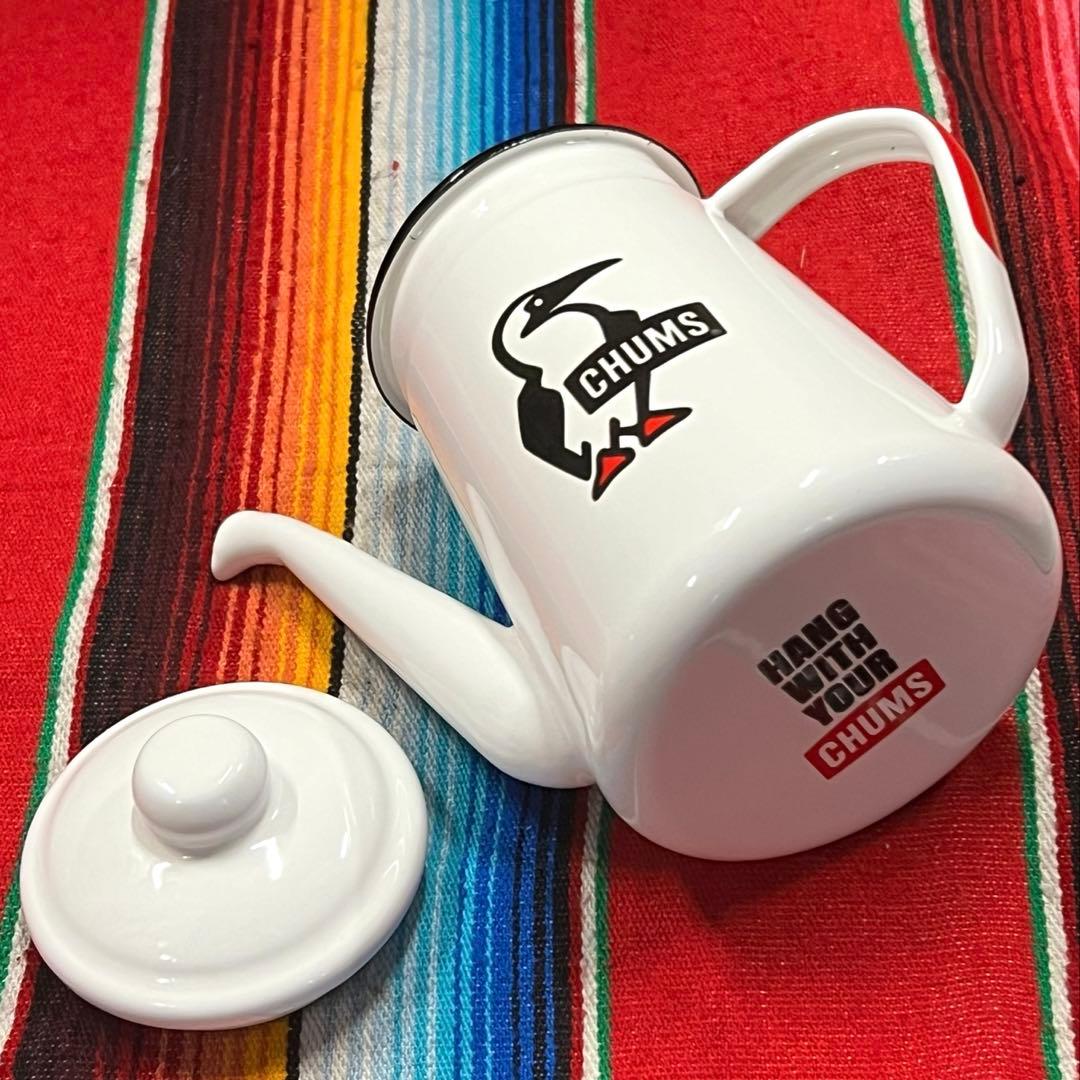 CHUMS Enamel kettle チャムス ケトル　ホーロー