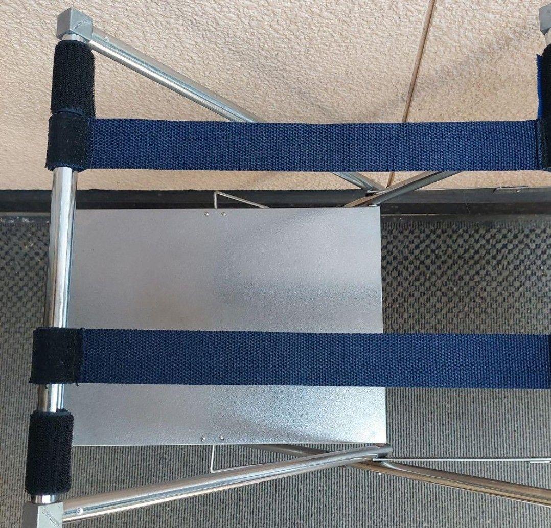 ユニフレーム★キッチンスタンドⅡ 折りたたみステンレステーブル