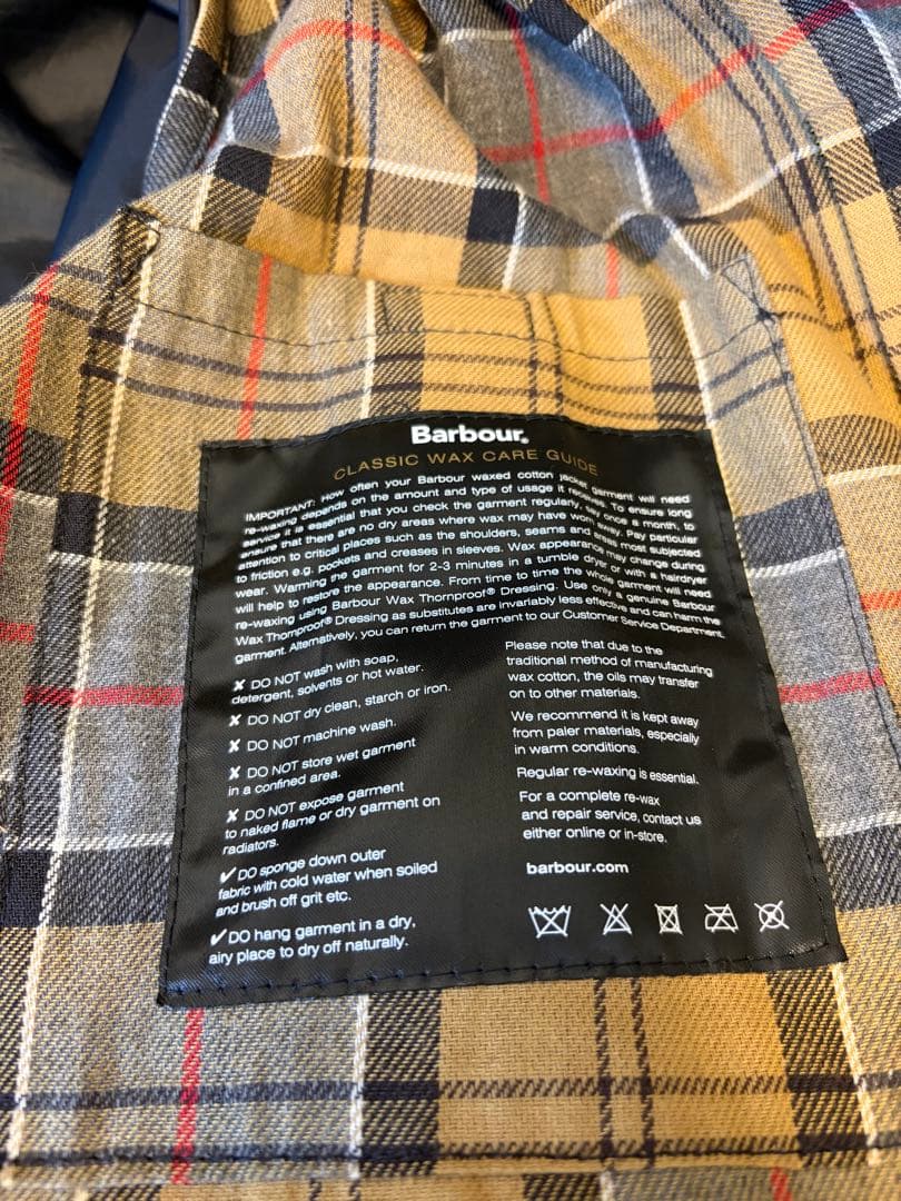 Barbour ビューフォート BEAUFORT 42 ネイビー