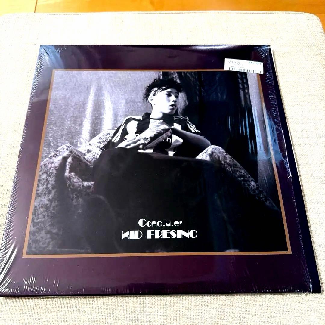 【美品】KID FRESINO Conq.u.er レコード