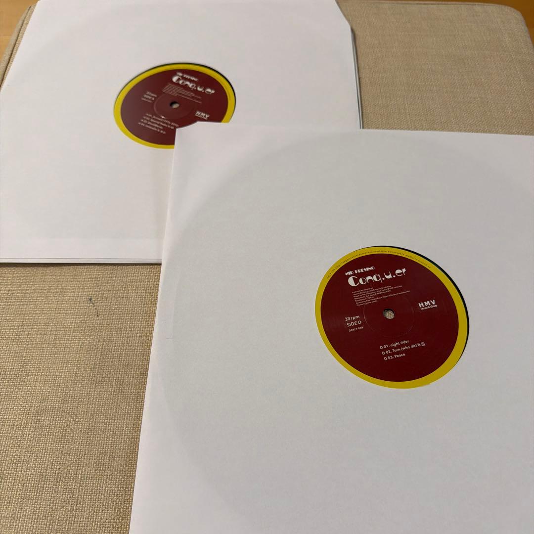 【美品】KID FRESINO Conq.u.er レコード