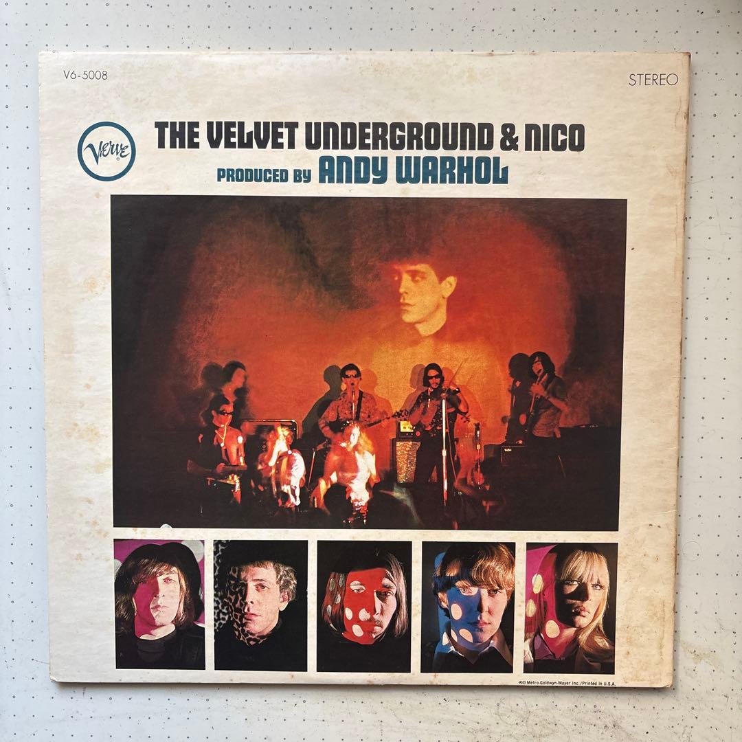 【USオリジ】 VELVET UNDERGROUND & NICO 西海岸プレス