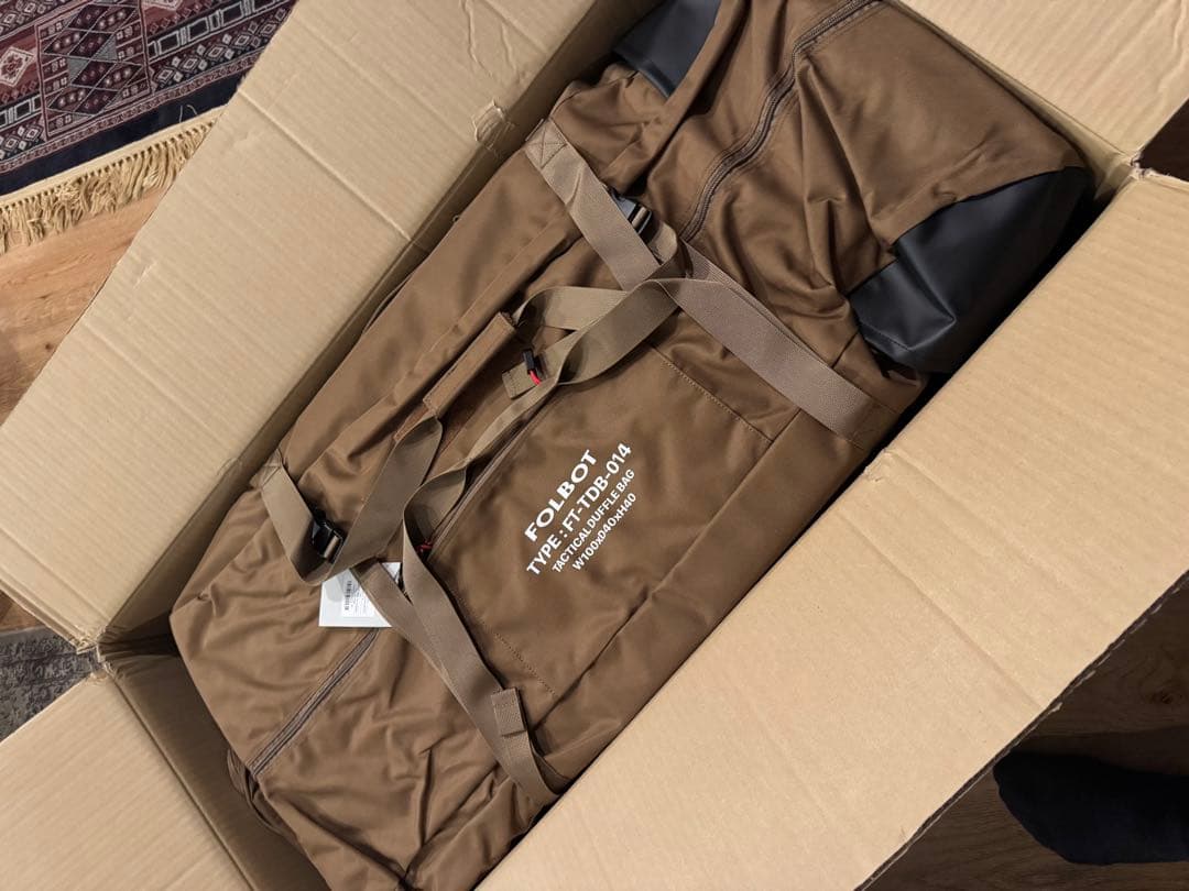 新品未使用　FOLBOT タクティカルフォールディングカヤック コヨーテ