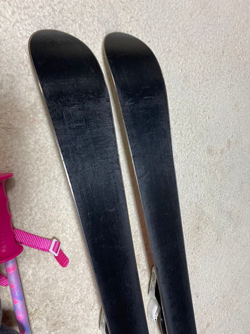 elan エラン120cm ブーツ22cm ストック調整式　スキーセット