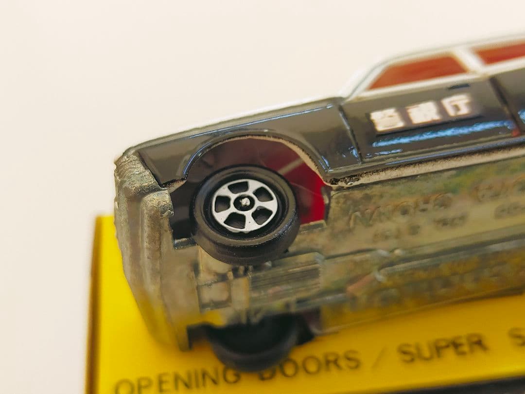 N4-1-3 赤色Cタイプ 1A クラウン パトロールカー 黒箱 トミカ 日本製