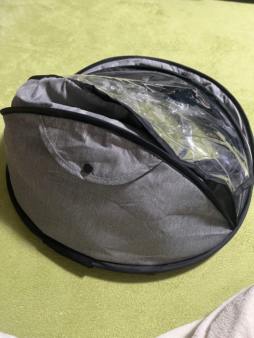 【サンシェード付き】ギュットクルーム 子供乗せ（前用）レインカバー　純正