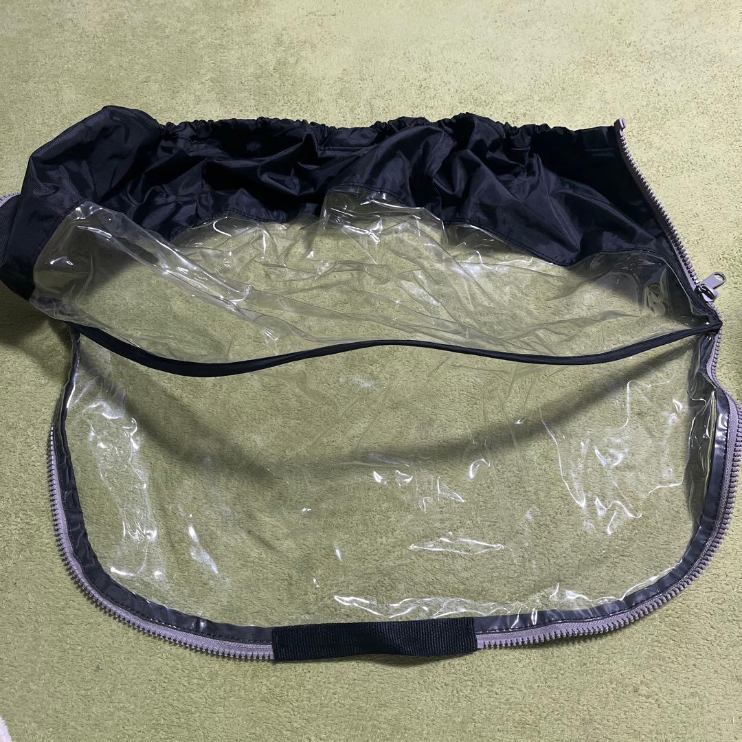 【サンシェード付き】ギュットクルーム 子供乗せ（前用）レインカバー　純正