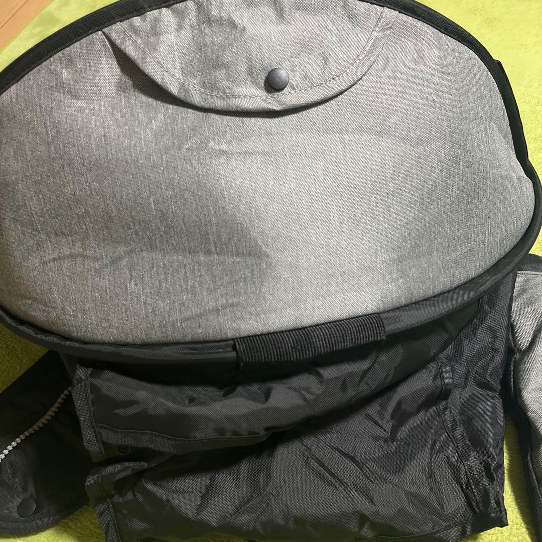 【サンシェード付き】ギュットクルーム 子供乗せ（前用）レインカバー　純正