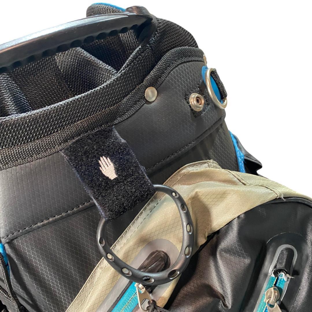 PORSCHE ポルシェ キャディバッグ ブラック 14分割 9.5型 ゴルフ