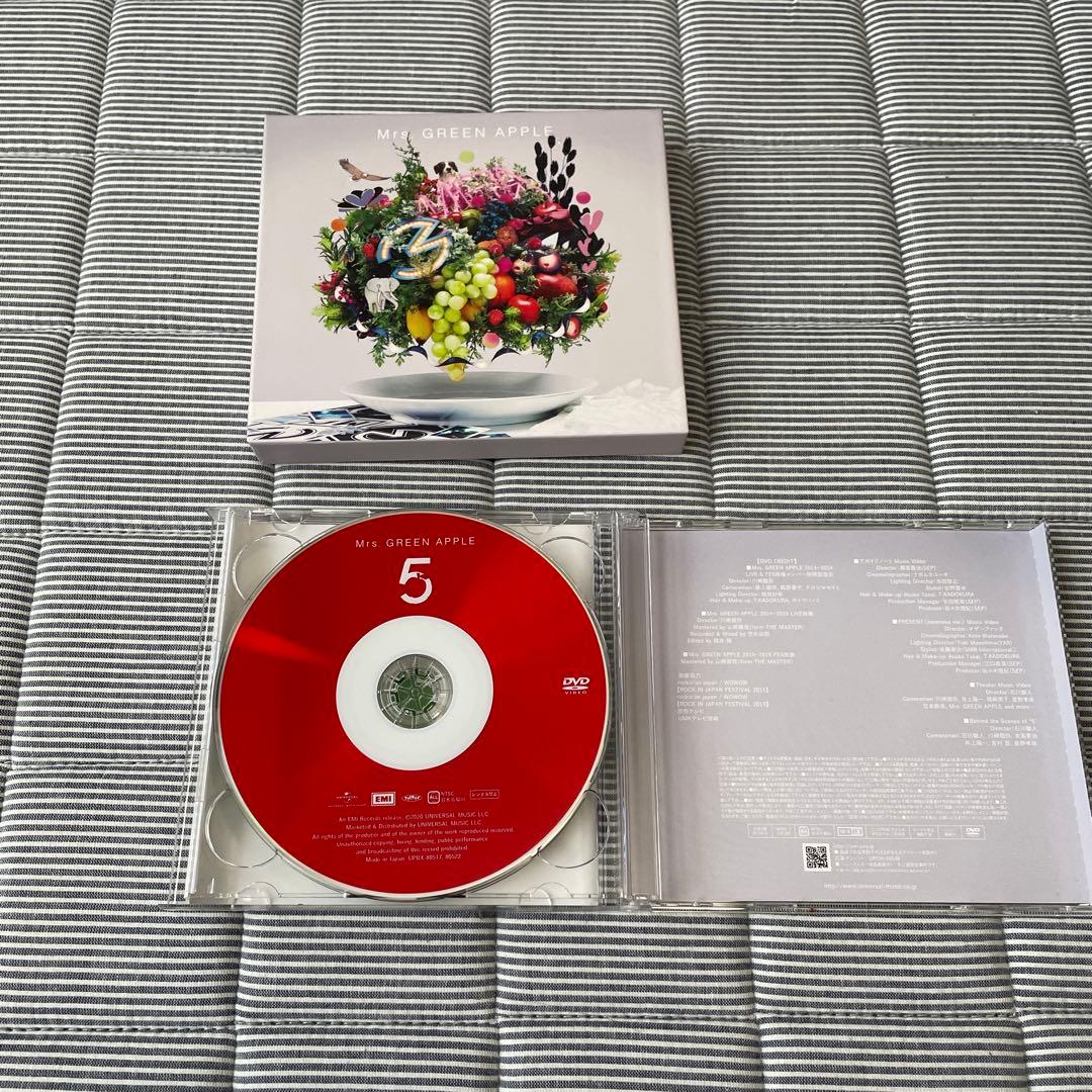 Mrs.GREEN APPLE 5 COMPLETE BOX　完全生産限定