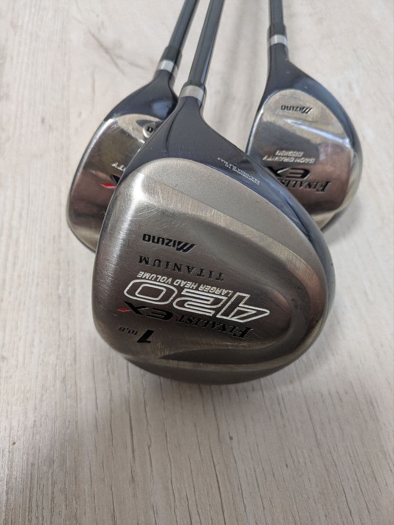 ミズノ FINALISTEX キャディバッグ クラブセット