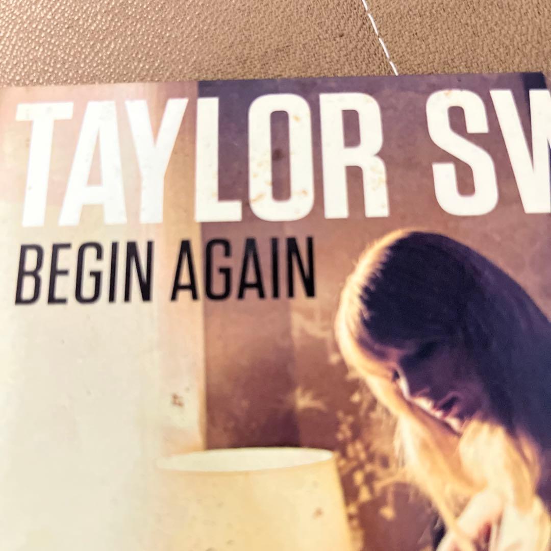 Taylor Swift BEGIN AGAIN 限定版シングルCD