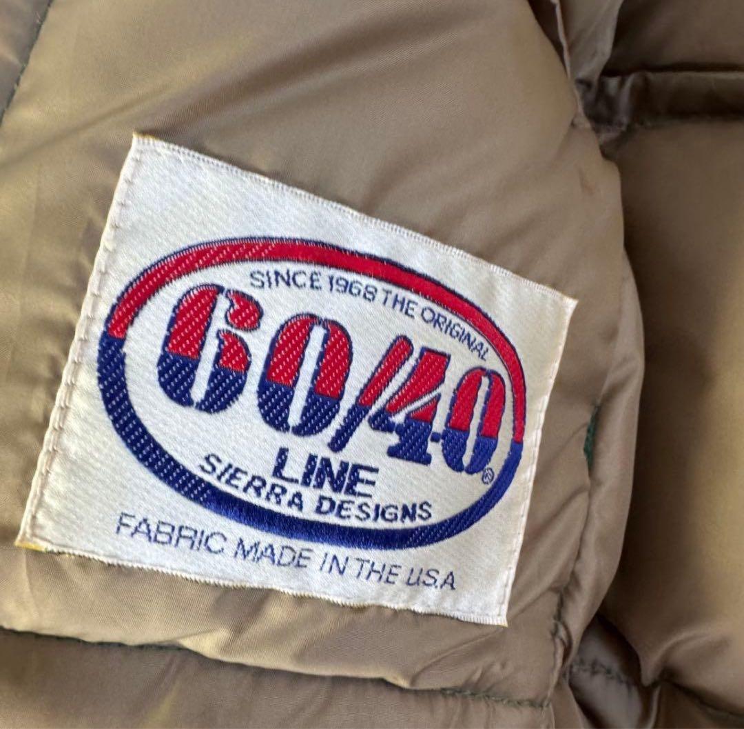 シェラデザイン　ダウンベスト　グリーン　サイズM