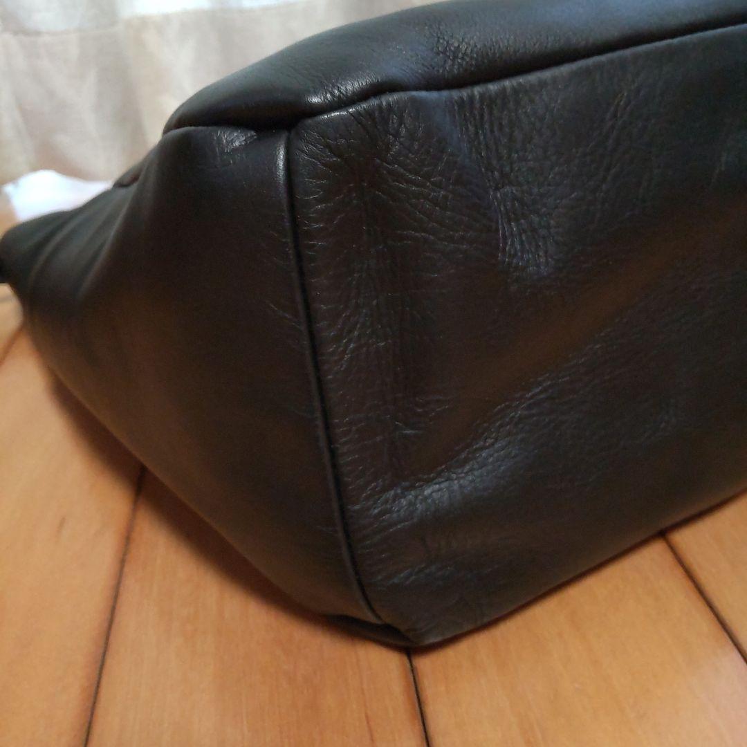 UNITED ARROWS レザー トートバッグ 黒