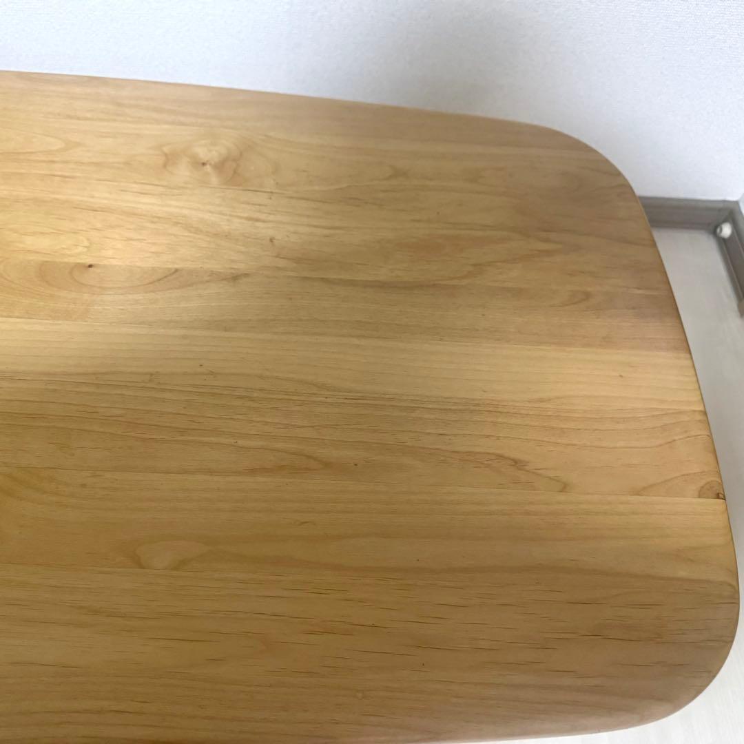 モモナチュラルローテーブル W115×D53×H40アルダー オイルフィニッシュ