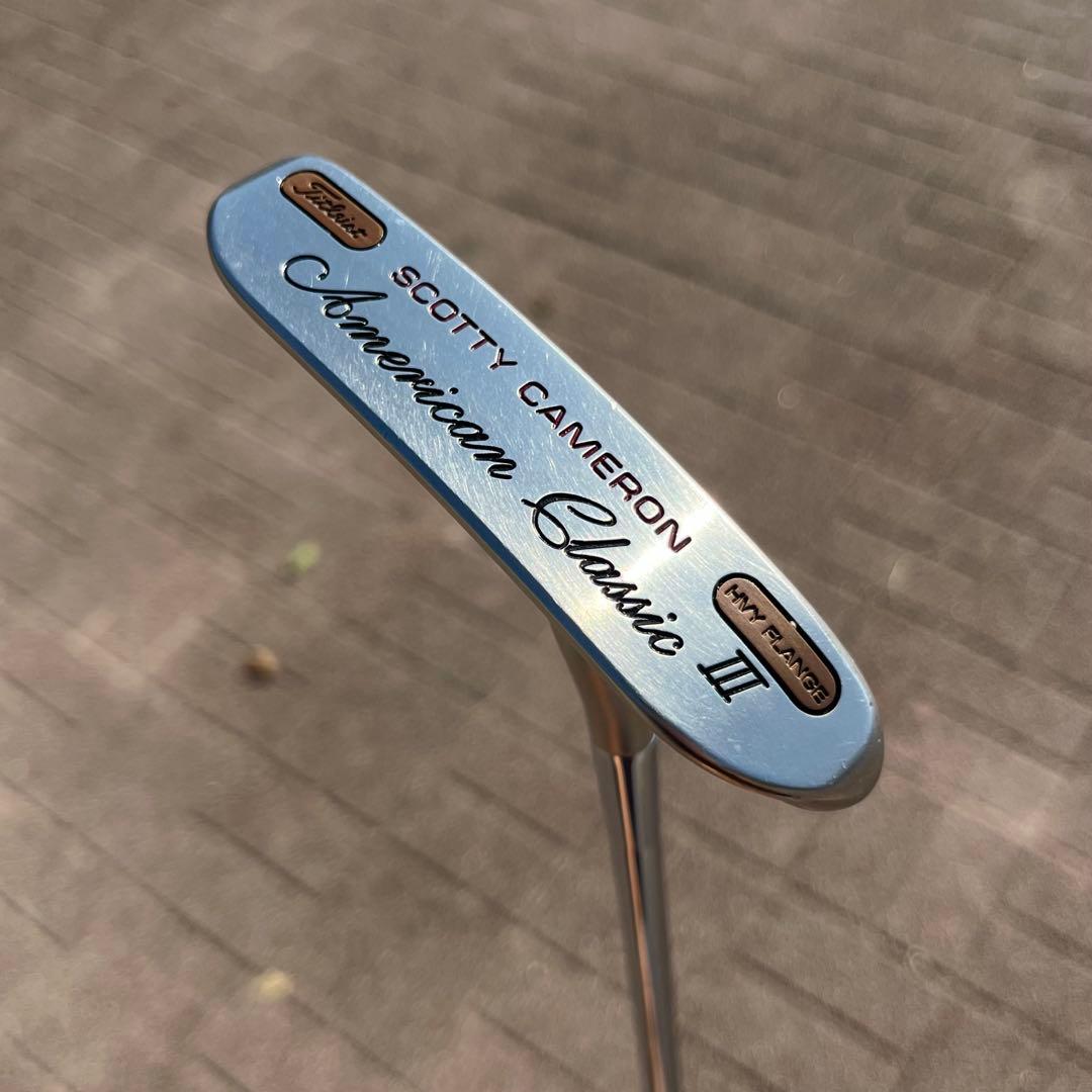 スコッティキャメロン アメリカンクラシックⅢ フランジ 美品 ヘッドカバー付き