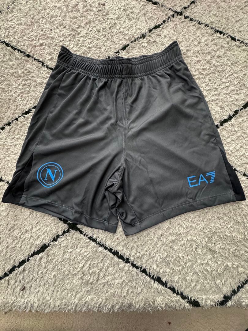 新品タグ付　SSC Napoli EA7 ジ ユニアユニフォーム 12Y ナポリ