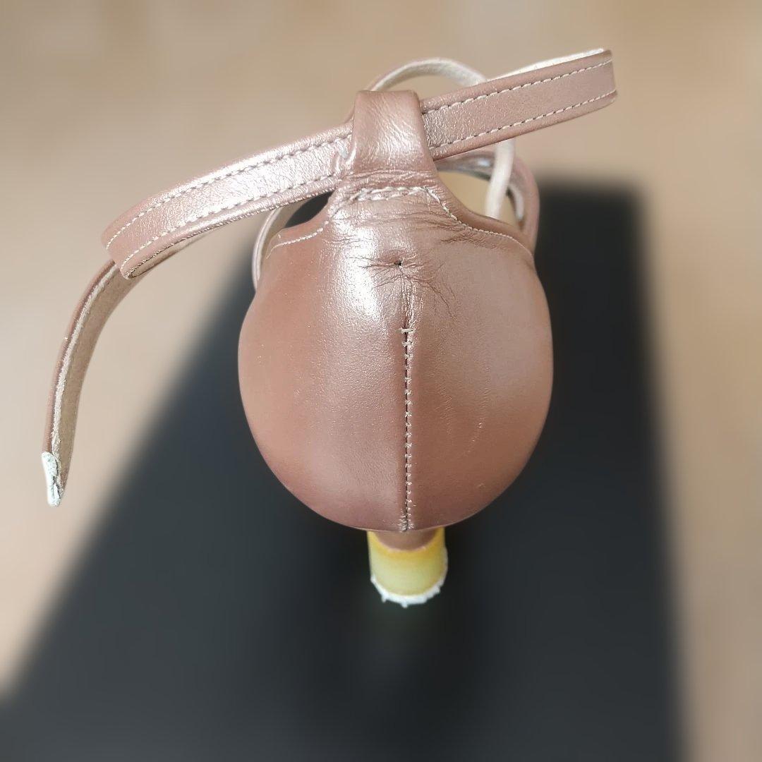 pretty 社交ダンス　ラテン　シューズ　ピンク クロスストラップ サンダル