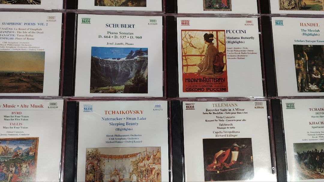 NAXOSレーベルのクラシック、オペラCD48枚セット