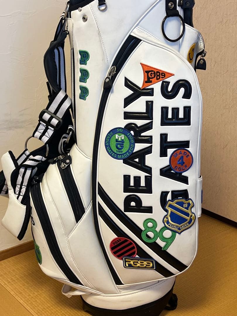 PEARLY GATES キャディバッグ　ヘッドカーバーセット