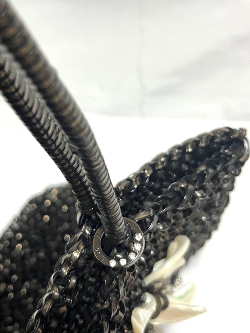 ANTEPRIMA　アンテプリマ　ハンドバッグ　 スクエアトート　コサージュ