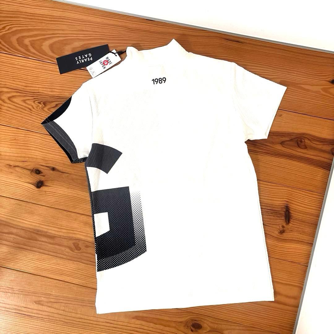 パーリーゲイツ　半袖ハイネックトップス