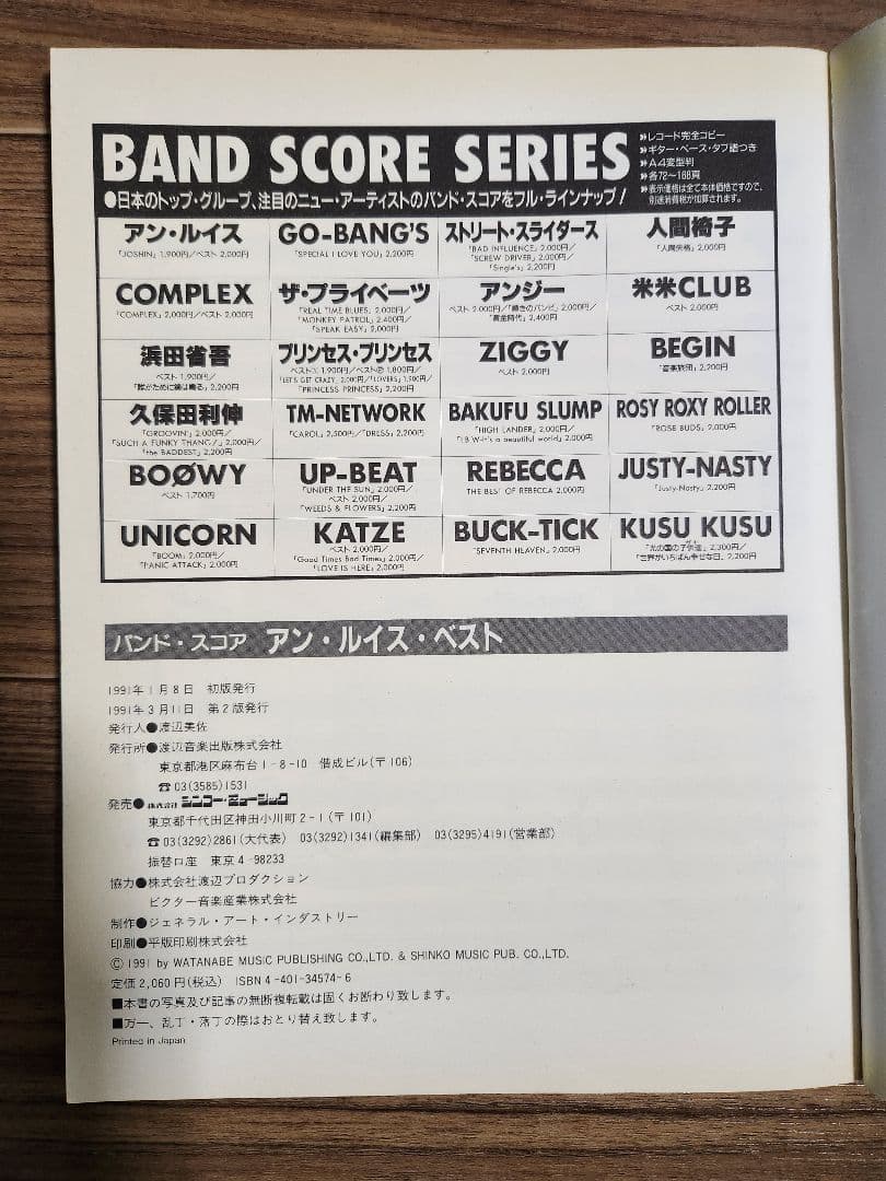 バンドスコア アンルイス BEST