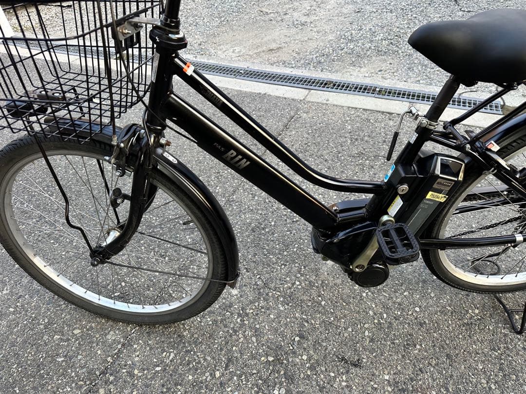 人気な車種　ヤマハ Pas RIN 26インチ電動アシスト自転車　シティタイプ