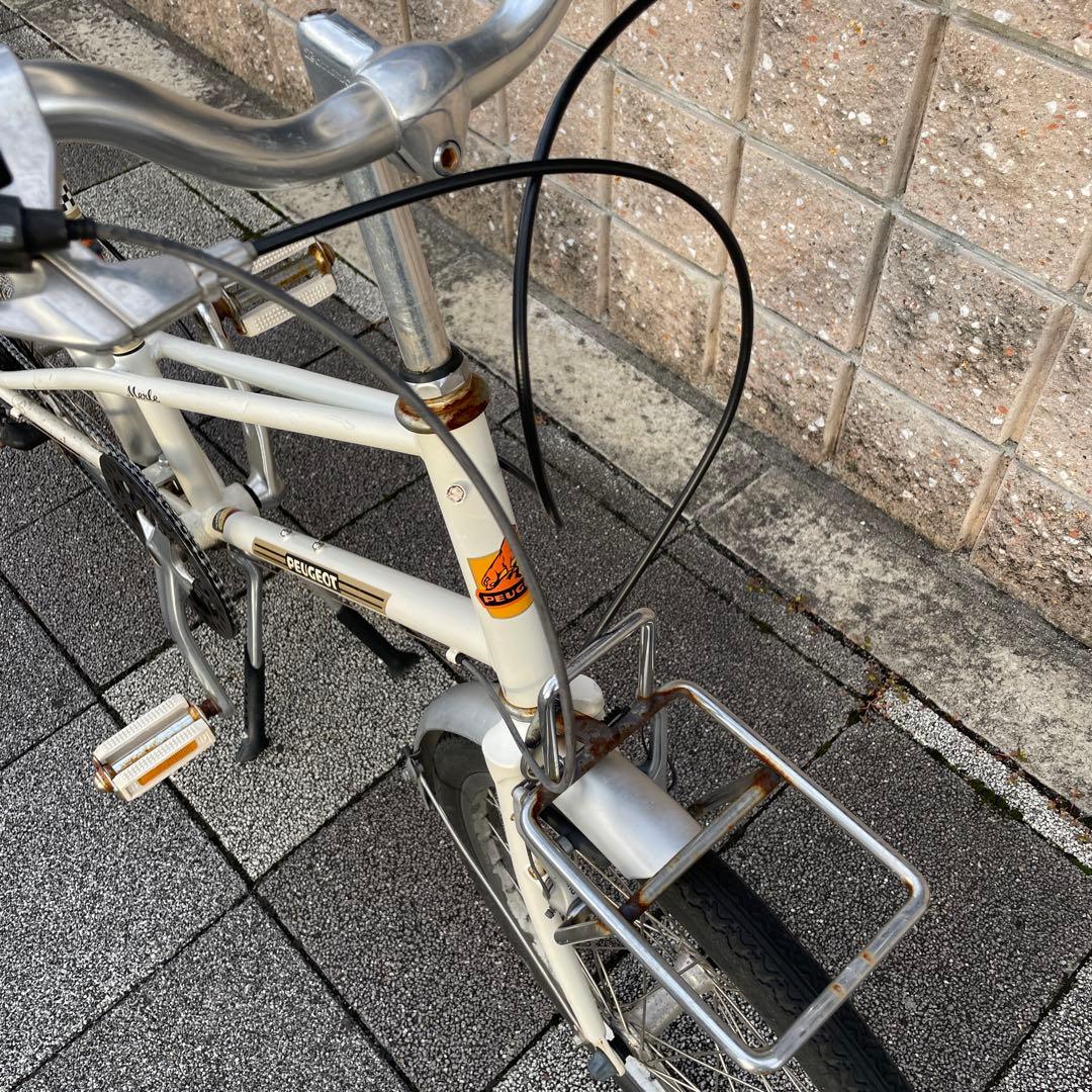 【引取限定】希少 PEUGEOT Merle 7段変速 ミニベロ 通勤 通学