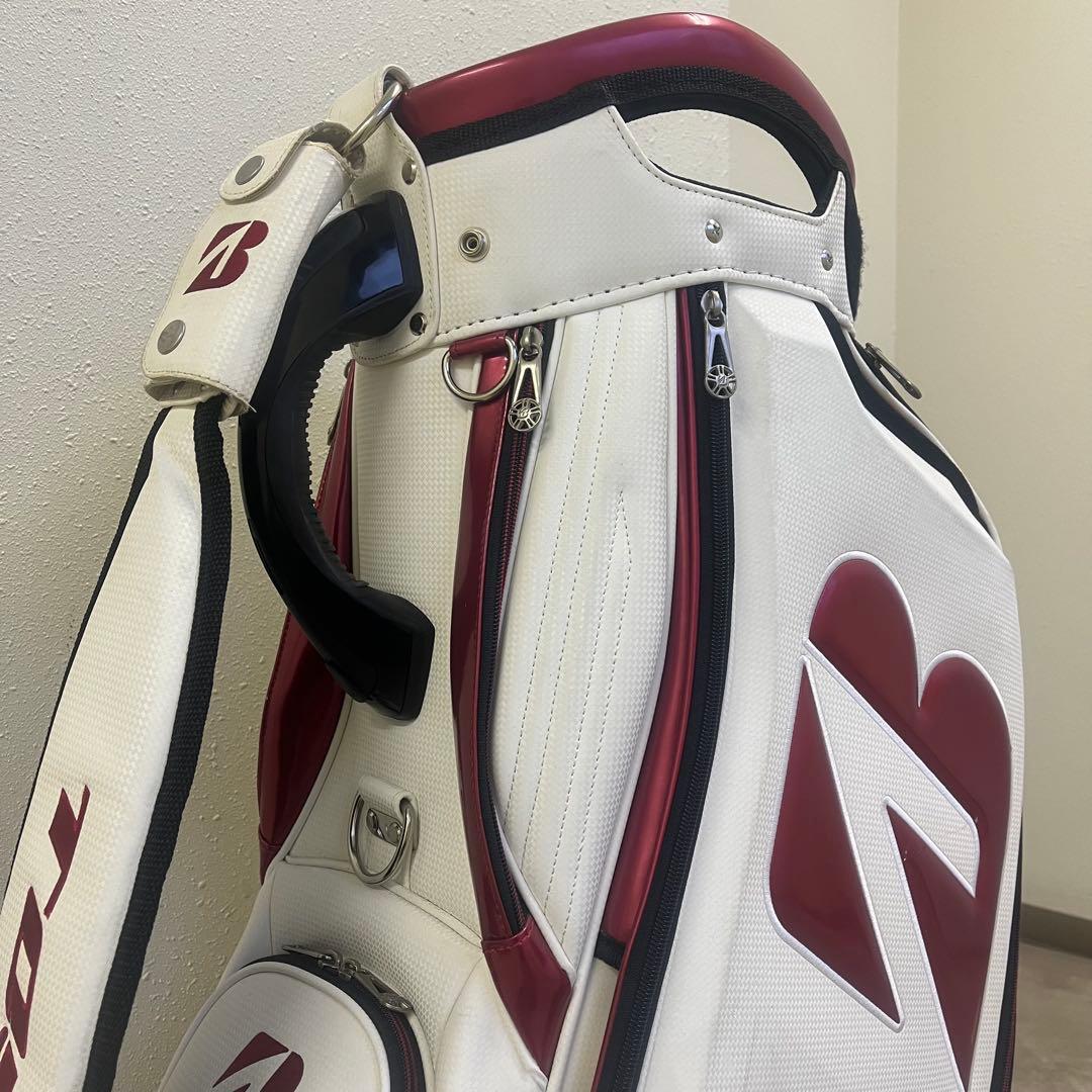 ブリヂストン TOUR B 宮里藍 引退記念限定 3点式プロモデルキャディバッグ