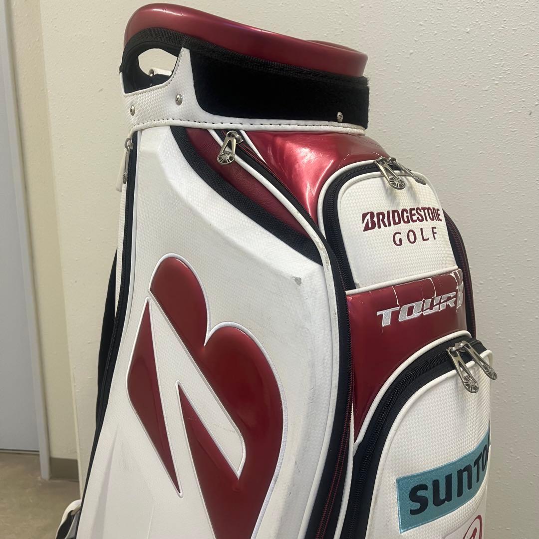 ブリヂストン TOUR B 宮里藍 引退記念限定 3点式プロモデルキャディバッグ