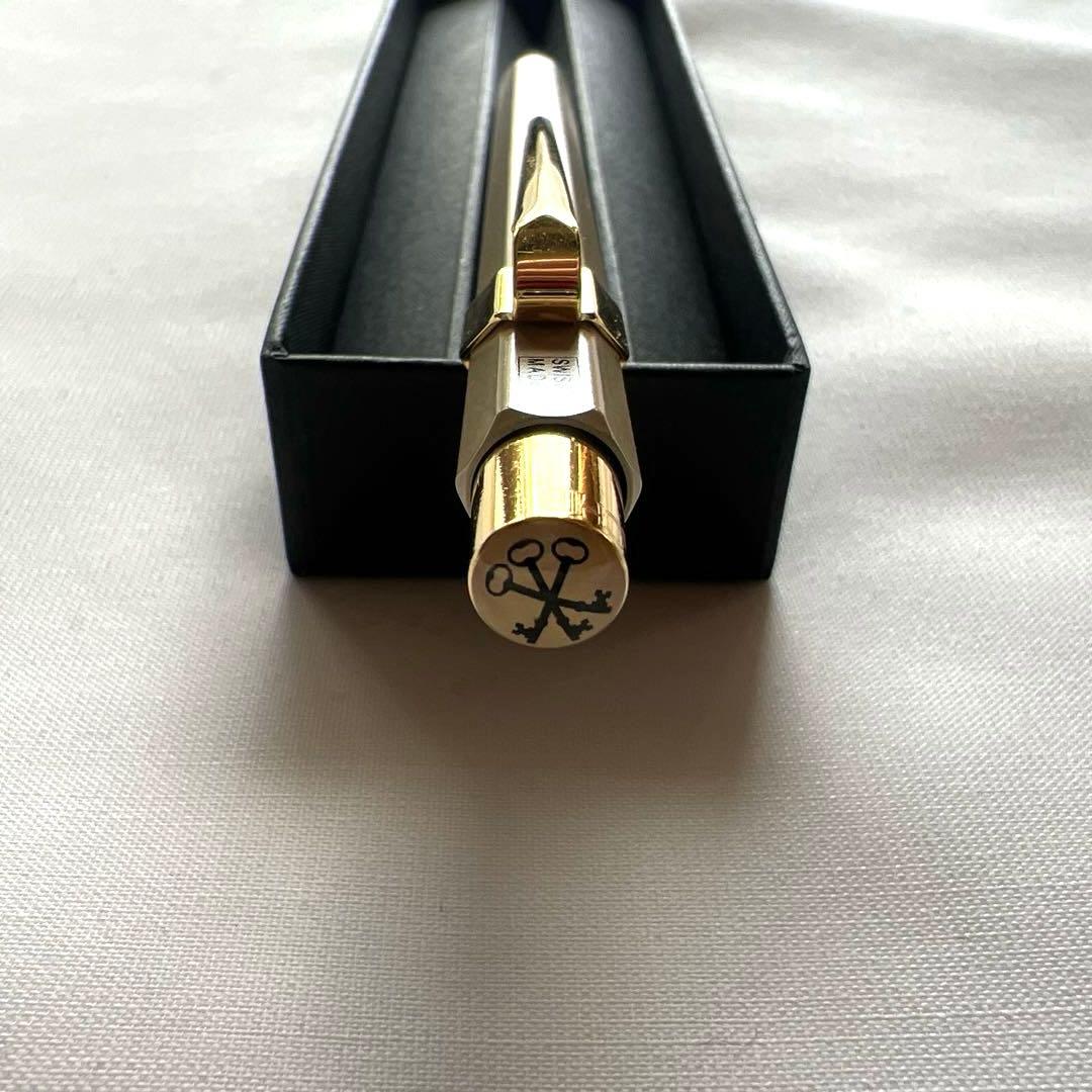 arts&science Caran d'Ache ゴールドボールペン