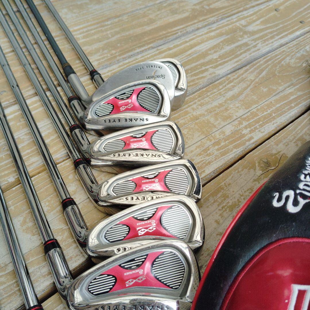 I*k様 【写真追加】ゴルフクラブスネークアイ13本セット