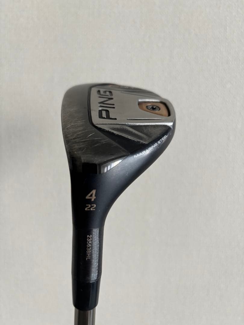 希少レフティ PING G400 UT 2U 17° 4U 22° 2本セット