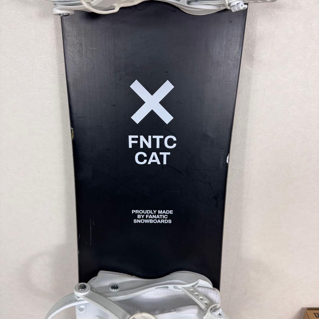 FNTC CAT スノーボード セット153cmグラトリ