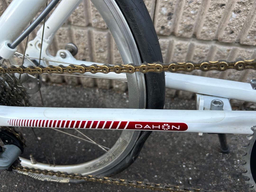 DAHON Dash X20折りたたみ自転車 ホワイト