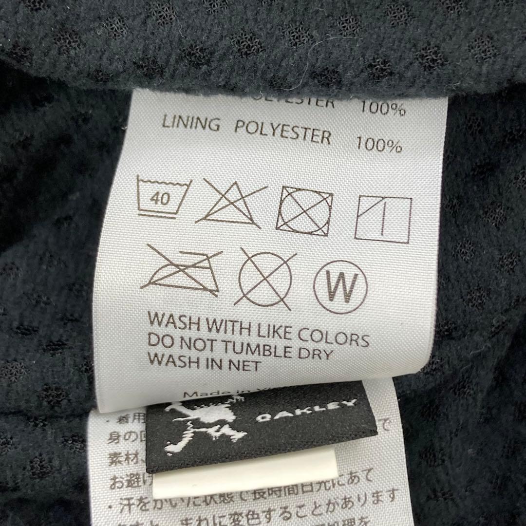 OAKLEY ナイロンジャケット ウィンドブレーカー スポーツ ゴルフ 黒 XL